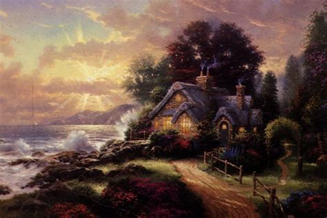 thomas kinkade marvel|thomas kinkade most famous painting.